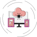 Increase in Digitalisation Icon